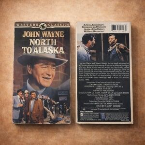 John Wayne North to Alaska VHS